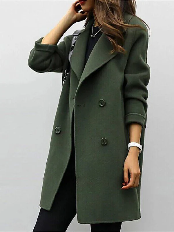 Mette | Stylish Double-Breasted Coat - Image 4