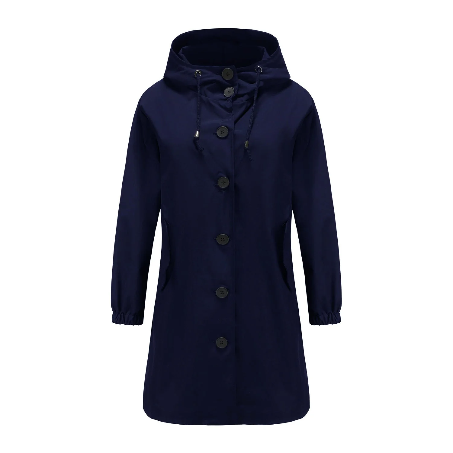 Norma | Women's Hooded Long Coat - Image 7
