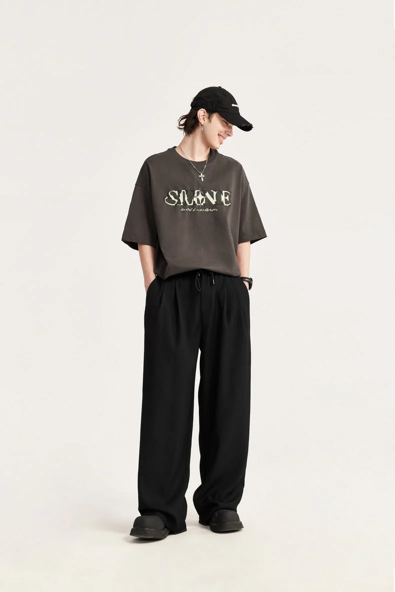 Perry | Men's Wide Leg Drawstring Pants - Image 3