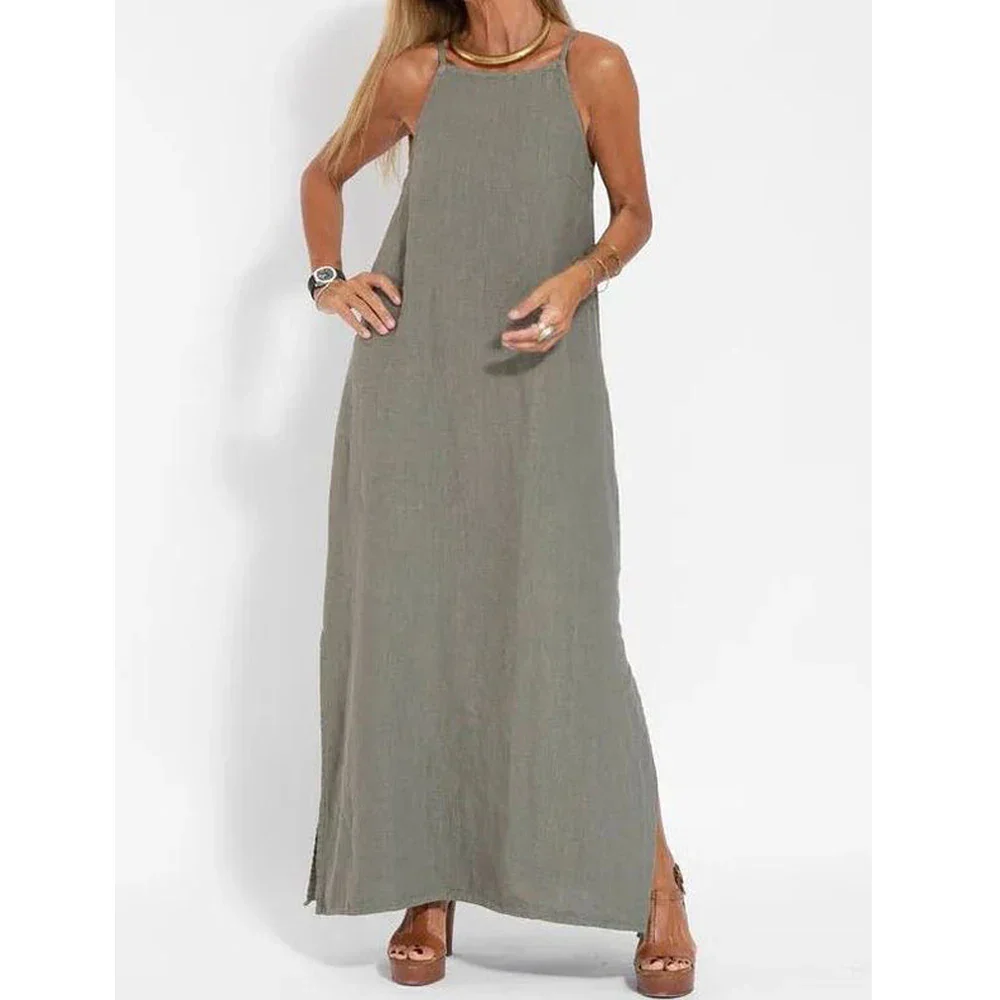 Piper | Elegant Dress with Slits - Image 3