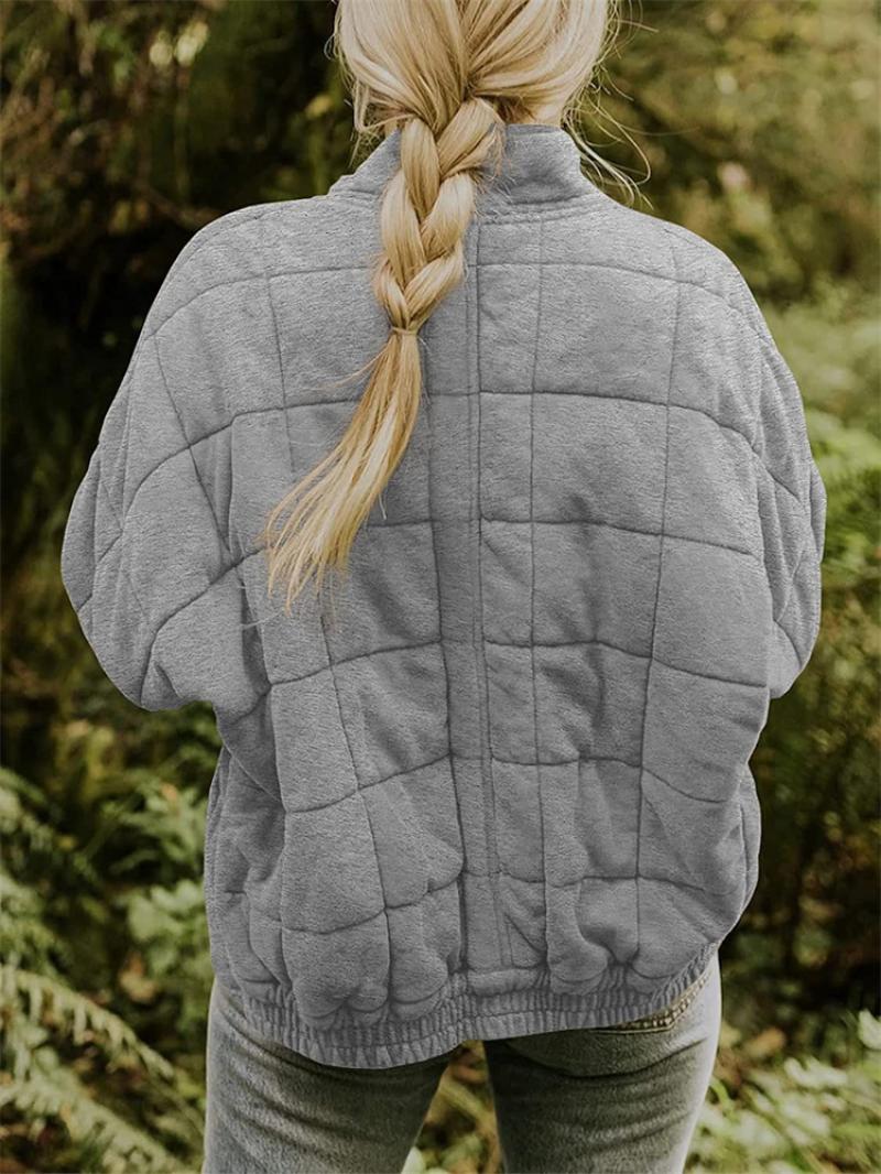 Rasmine | Stylish Quilted Jacket with Zipper - Image 7