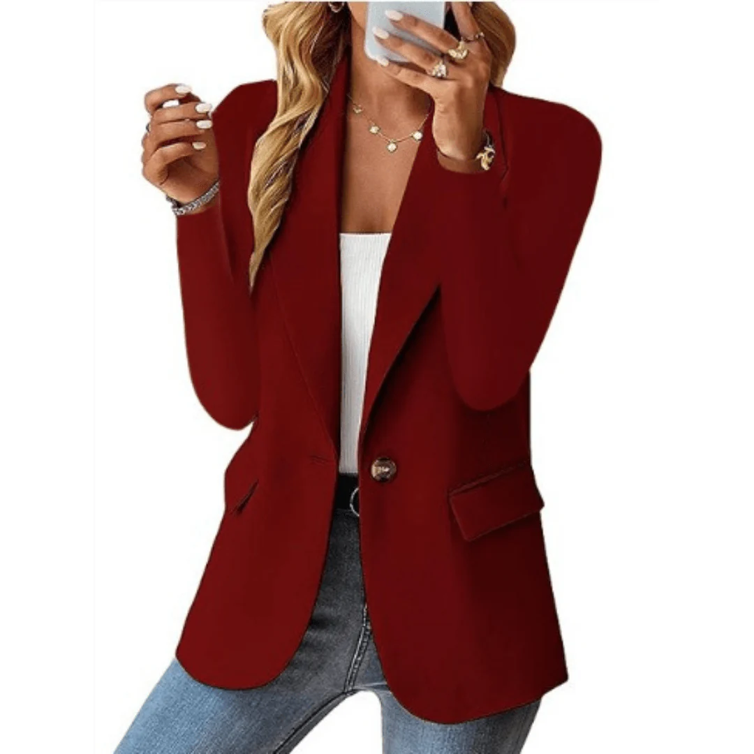 Roxanne | Women's Long Sleeve Casual Blazer - Image 6