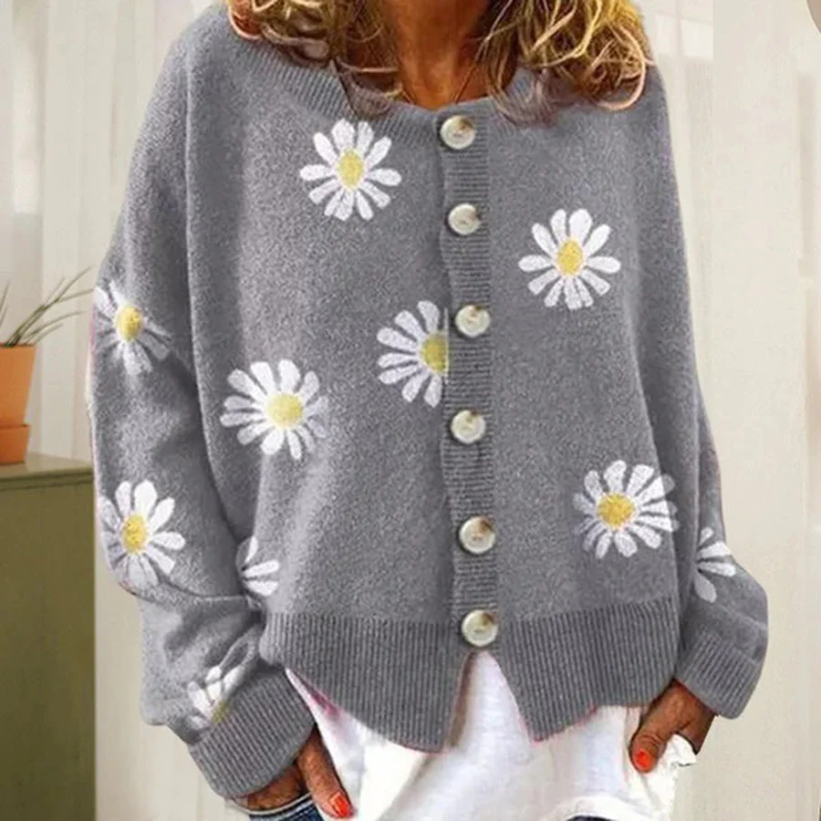 Sandy | Women's Button-Down Cardigan - Image 2