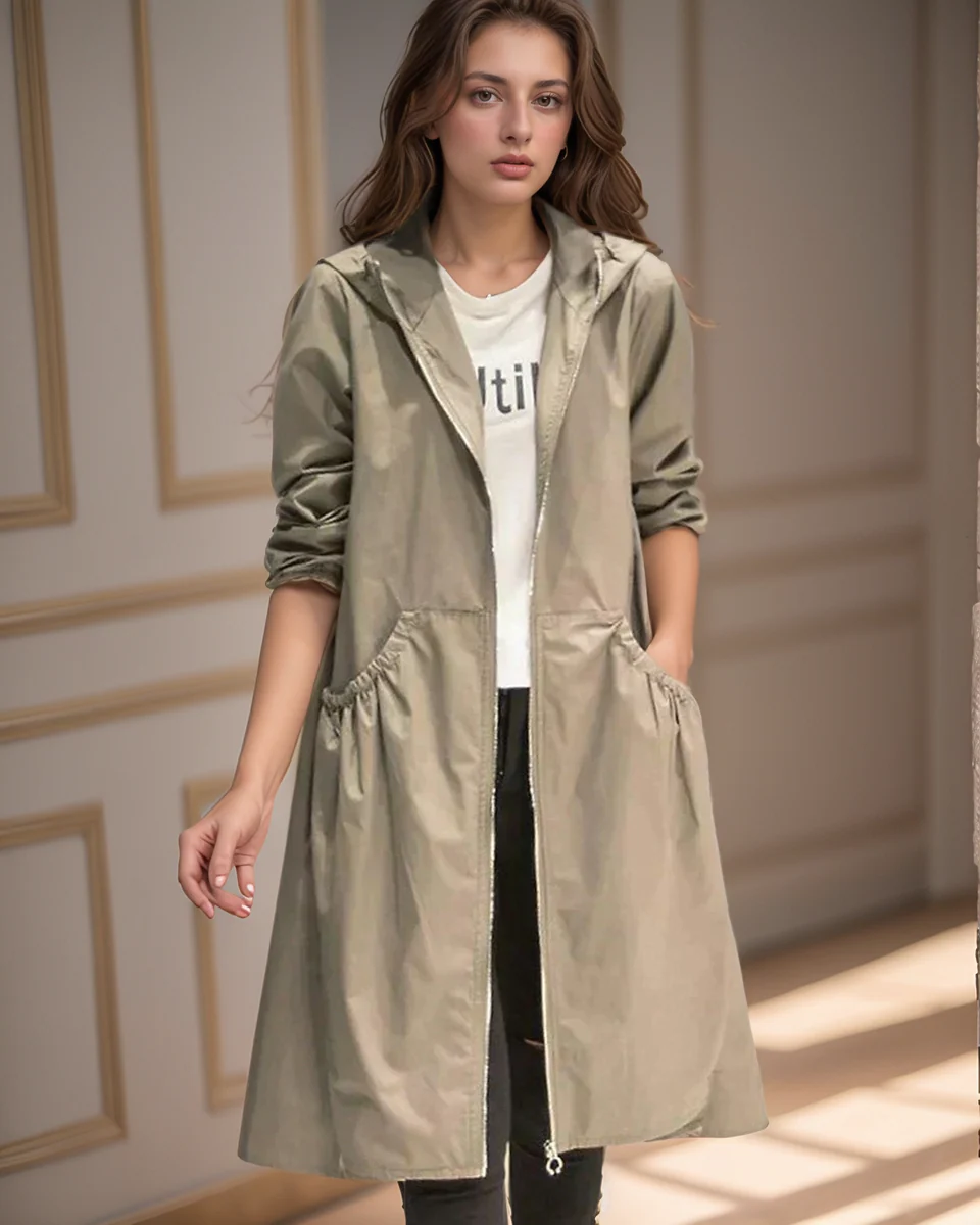 Selena | Women's Hooded Lightweight Jacket