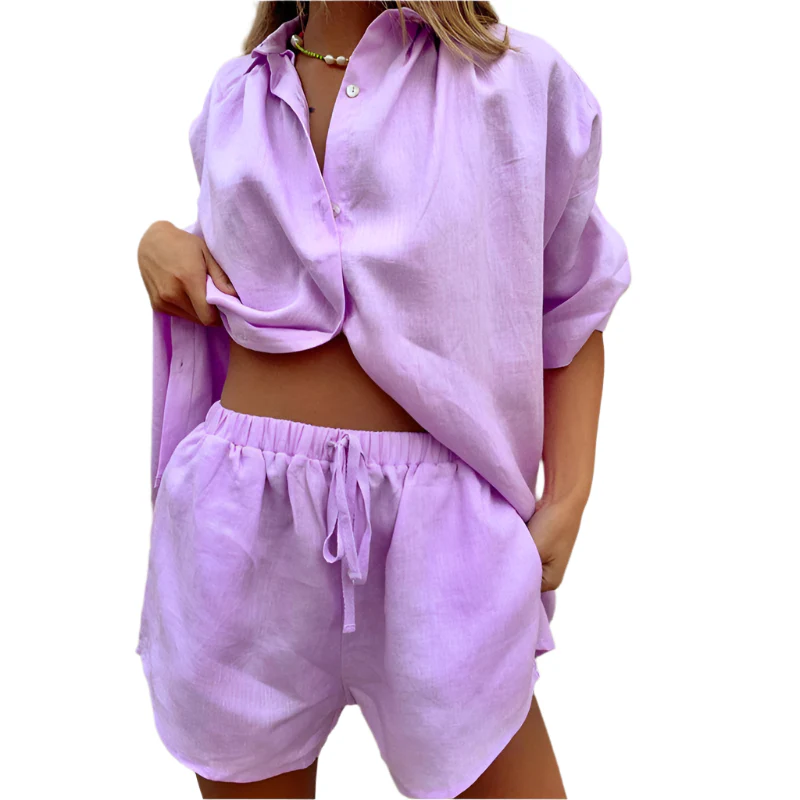 Sorelli | Stylish Two-Piece Cotton Lounge Set - Image 12
