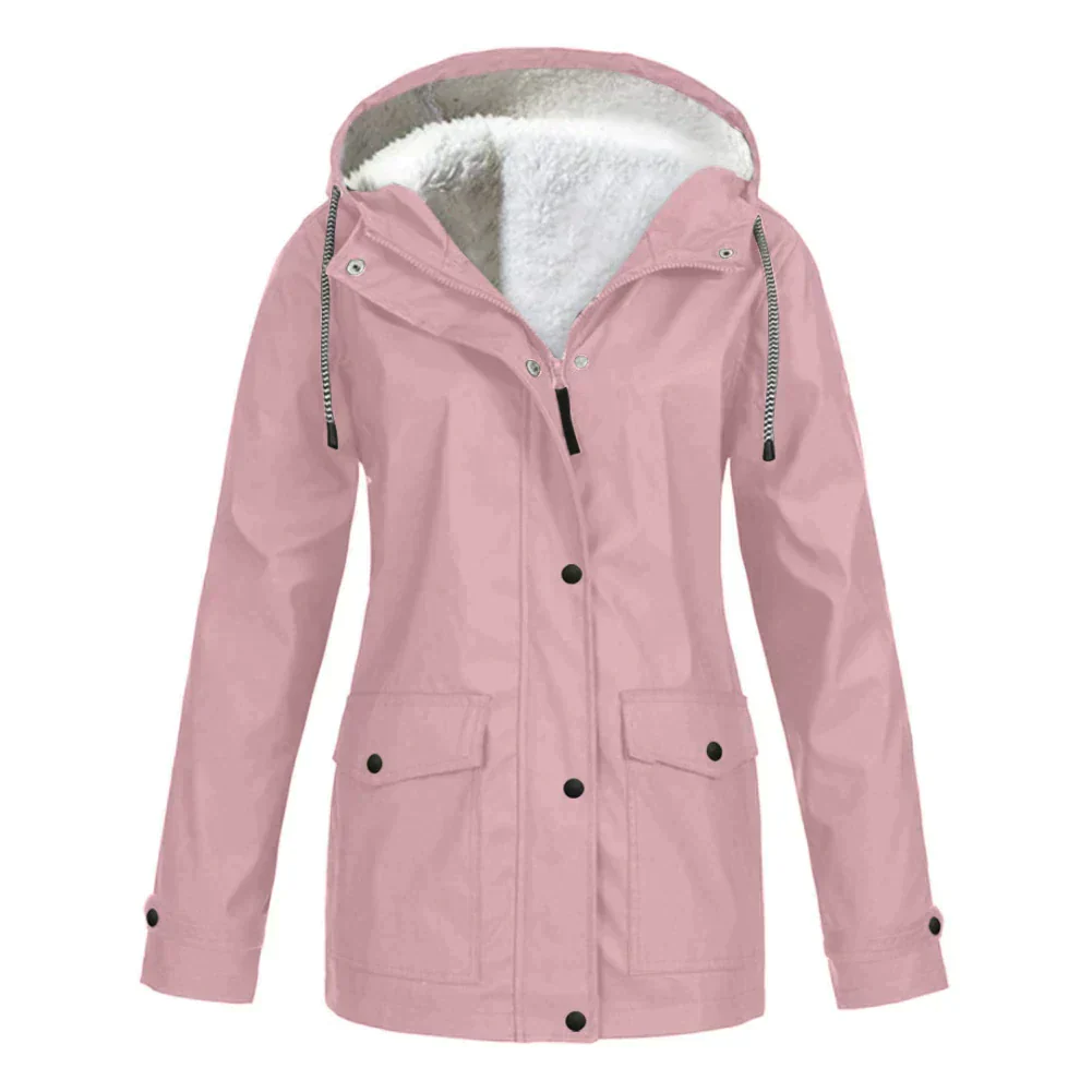 Stacy | Women's A-Line Long Sleeve Pullover Hoodie - Image 10