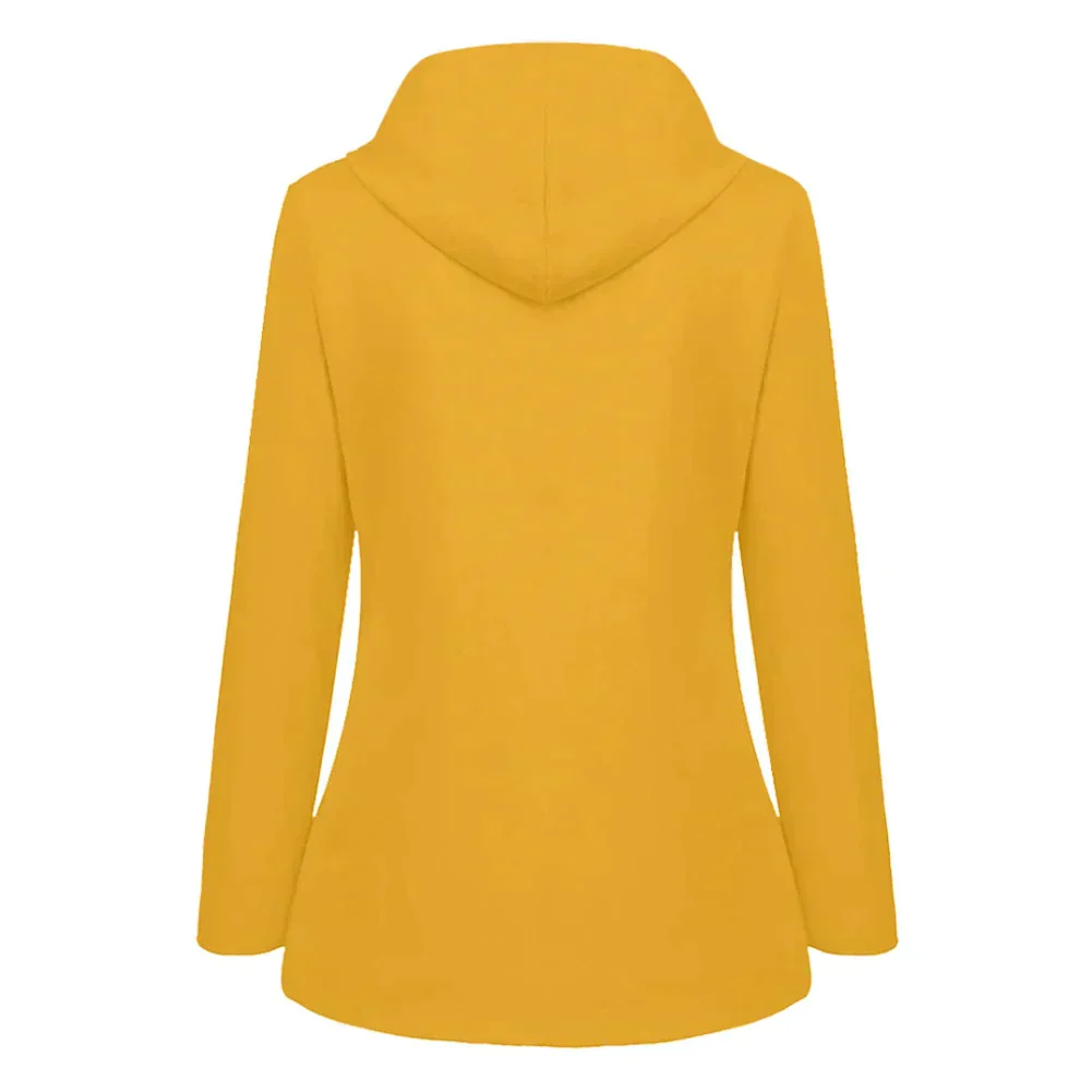Stacy | Women's A-Line Long Sleeve Pullover Hoodie - Image 3