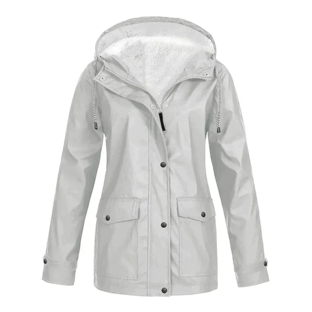 Stacy | Women's A-Line Long Sleeve Pullover Hoodie - Image 7