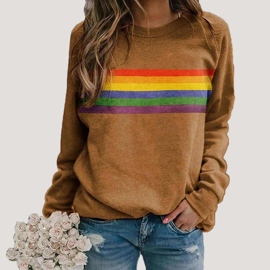 Tabitha | Women's Long Sleeve Crewneck Sweatshirt - Image 4