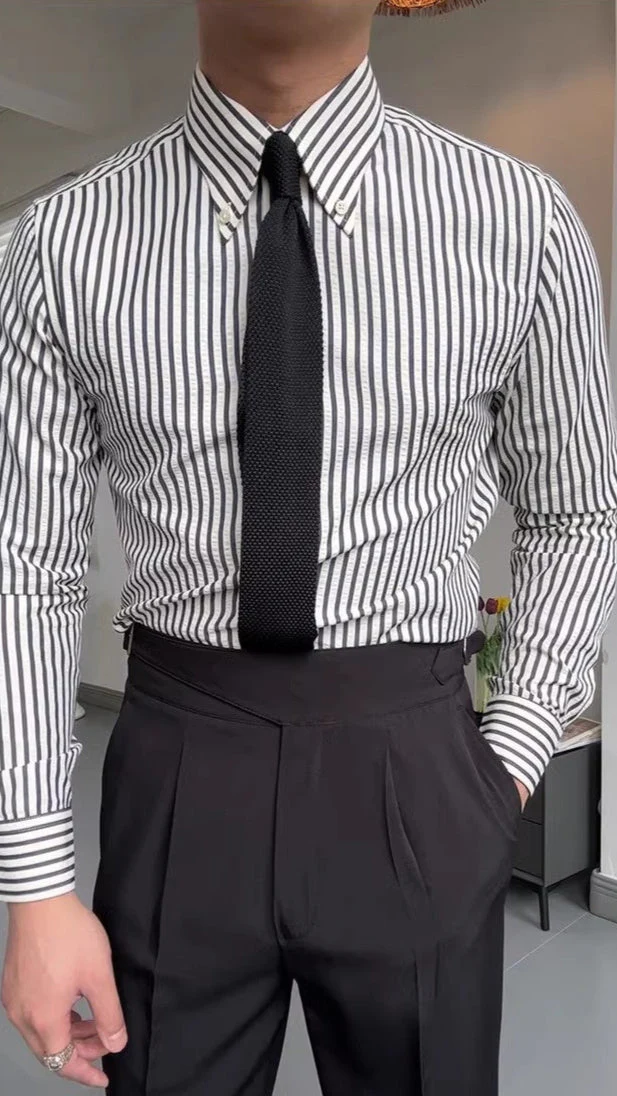 Tom | Stylish Striped Shirt for Men - Image 5