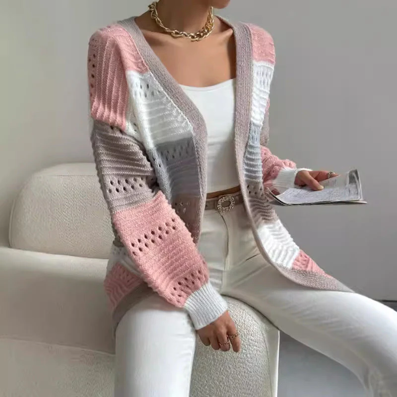 Veronica | Women's Oversized Open Front Cardigan - Image 3