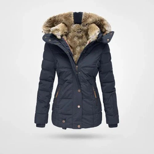 Whitney | Women's Hooded Puffer Jacket - Image 3