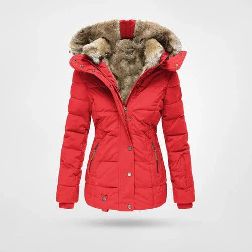 Whitney | Women's Hooded Puffer Jacket - Image 4